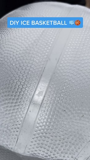 DIY Ice Basketball: Homemade Ball Making Tutorial