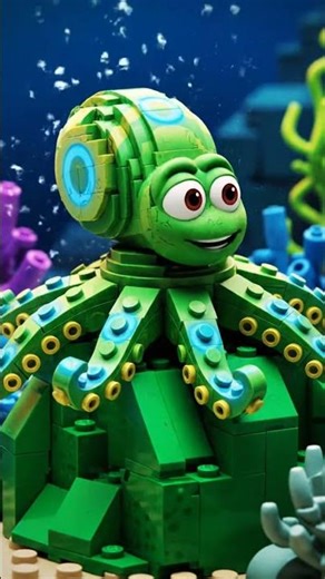 Wombats Poop Cubes and It's Actually Brilliant #nature #science #shorts #lego #legostory #legozoo