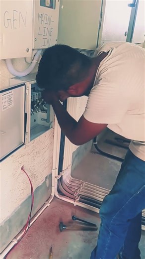 63A changeover switch fitting conection