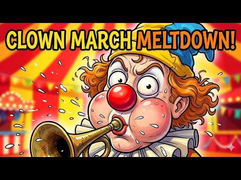 "Clowns Gone Wild: Epic Circus March Meltdown & Brass Band Chaos!"