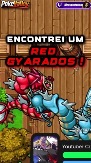 I found a Red Gyarados! #craid #pokevalley #poketibia