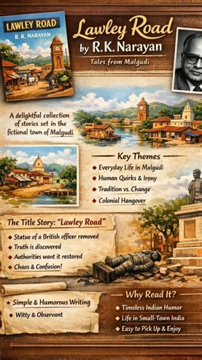 Lawley Road by R K Narayan #learn#lawleyroad#fictional#tales#viral#fyp#rknarayan#english#story#fun