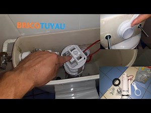 Remplacer un mécanisme de chasse d'eau wc complet