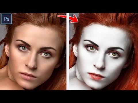 How To: Porcelain Skin Effect In Photoshop (3 Min) | Smooth Porcelain Skin Using High Pass Filter