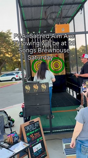 2.8K views · 11 reactions | IT’S AXE THROWING DAY, BOERNE 望...
