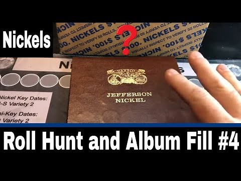 Nickel Roll Hunting and Coin Collection Album Filling #4