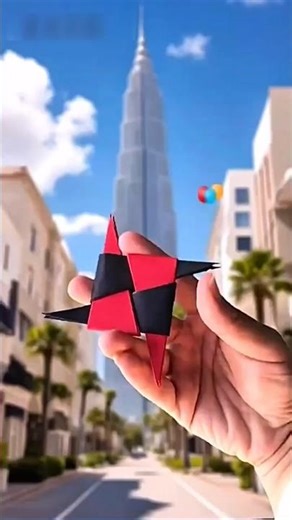 Diy ninja Star ⭐ #craft #diy #shorts