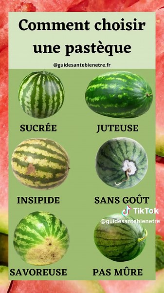 Comment choisir une pastèque? #ChoisirUnePastèque, #AstucePastèque, #TraductionTikTok, #AstuceCuisine, #FruitsEtLégumes