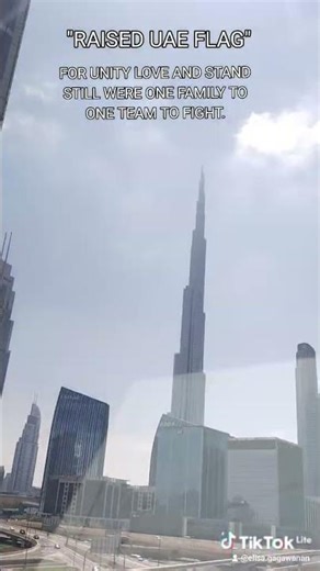 UAE RAISE FLAG TO UNITE WITH LOVE AND UNITY TO STRENGTHEN FAITH TO STAND STILL!