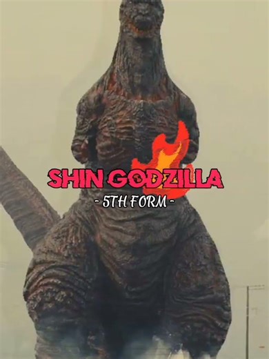 Godzilla(Minus one) VS Shin Godzilla(5TH FORM)#fypシ゚viral