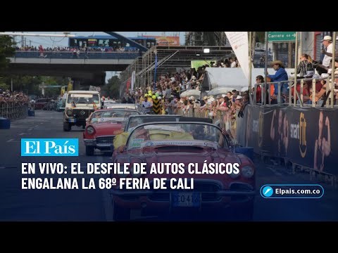 En vivo: Desfile de Autos Clásicos y Antiguos | Feria de Cali 2025