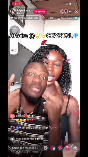 #tiktokviral #visibilite #motakalise #crystal @Pépé Lass El Magnífico #tiktokbrazzaville🇨🇬 Crystal est une fille originaire du Congo Brazzaville et Actrice dans ❌