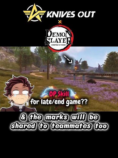【KNIVES OUT】 🌊🔥 OP SKILL of EV Sedan TANJIRO KAMADO & GIYU TOMIOKA in DEMON SLAYER collaboration