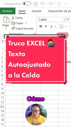Cómo hacer para que un texto en Excel se ajuste automáticamente al tamaño de una celda en Excel. Es bastante simple acá te enseñare cómo #Excel #exceltips #aprendeentiktok #parati #paratii