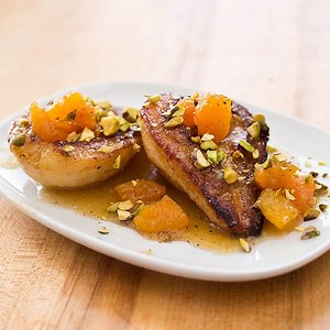 Roasted Pears with Dried Apricots and Pistachios | America's Test Kitchen