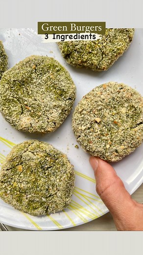 55K views · 106 reactions | 3 ingredients Green Burgers  Weight...