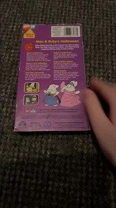 Max & Ruby Halloween, VHS, 2005 review August 24, 2005