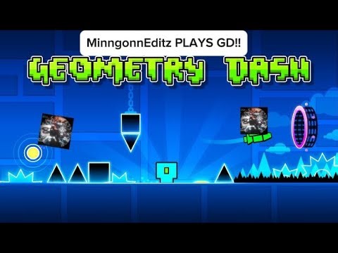Playing geometry dash FULL VERSION for the first time!