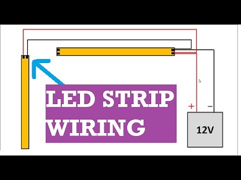 CAMPERVAN LED STRIP WIRING EXPLAINED