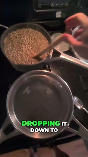 Boil your green lentils, then reduce to a gentle simmer for about 30-35 minutes. This easy method en