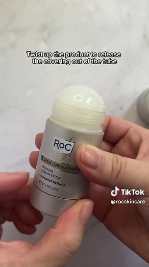 Let's hear a little commotion for the newest RoC product the Derm Correxion – Firming Serum Stick 👏 Available now at RoC.com & @Ulta Beauty. #rocskincare #newproduct #launch #skincare #retinol #firming #retinolforall #theogretinol #skintok #serumstick