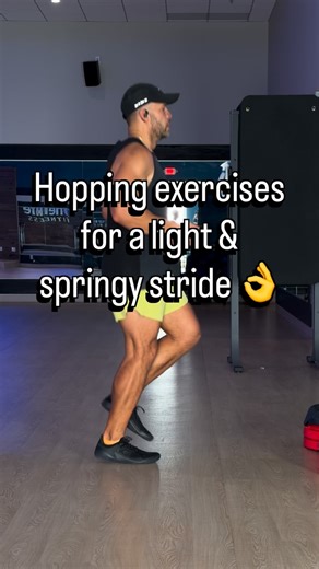 Dex Moore | Feeling springy doesn’t come from cushion. It comes from good movement. These hopping drills train your feet, ankles, and calves to load... | Instagram