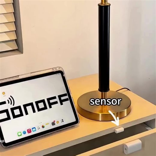 @sonoffindia on Instagram: "👆 Open a drawer, let your smart home respond! SONOFF SNZB-04P Zigbee Door/Window Sensor Smart scenes triggered instantly — lights on, automation in action. ✨Overview of SNZB-04P features: 🔔 Door & Window Monitoring – Lights turn on automatically; receive notifications for unauthorized entry. 🛡️ Tamper Alert – Get notified immediately if someone tampers with the sensor. 🔋 5-Year Battery Life – Reliable, long-lasting operation. 🌐 Zigbee 3.0 Compatible – Works with