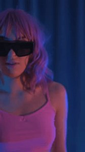 Vertical Young Woman On Ladder Dimly-lit Stock Footage Video (100% Royalty-free) 3724214189 | Shutterstock