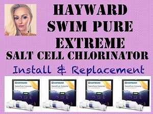 Replacing and Installing Salt Cell Chlorinator/ Hayward Pure Swim Extreme Salt Cell Generator/ Pool