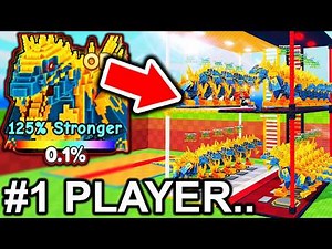 Using #1 LEADERBOARD PLAYER BRAINROTS in Roblox Be a Lucky Block