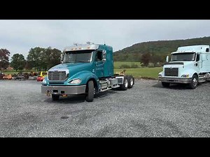 2005 Freightliner Columbia 112 Tandem Axle Road Truck Tractor Road Tractor Part 2 Video For Sale !