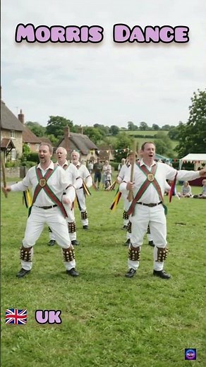 UK’s Most Unique Folk Dance! 🇬🇧🔥 | Morris Dance#shorts
