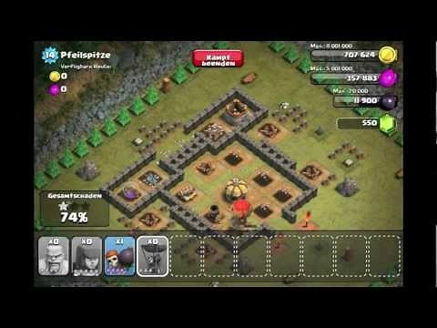 [Level 28. Pfeilspitze] - Clash of Clans Einzelspieler NEU