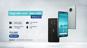 The wait is finally over! Presenting the all-new Nokia 6.2. #UpgradeYourView, upgrade your experience. Buy now from https://amzn.to/2M6Aw3b | HMD