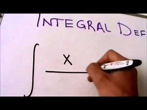 Cálculo Integral - Tutorial de Integral Definida