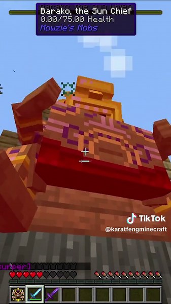 How to Defeat Barako the Sun Chief in Minecraft