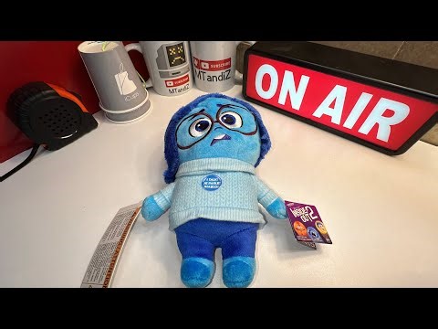 A Look at Inside Out 2 Talk It Out Small Plush Sadness, Kids Toys for Ages 3 Up by Just Play Store