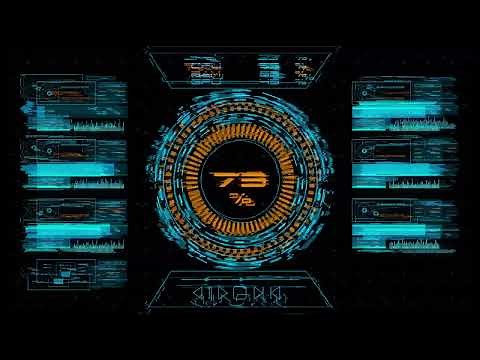 Futuristic Hud with Sound 4K 60 FPS