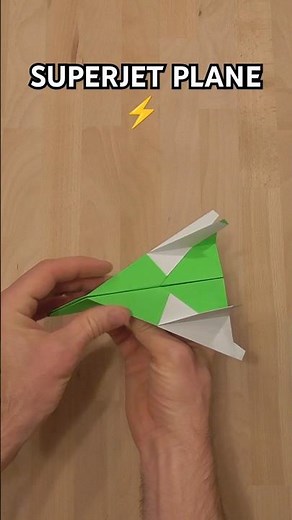 BEST SUPER-JET PLANE FLYING FAR INSTRUCTIONS | ORIGAMI SUPER-JET PLANE INCL ART