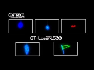 Briteq BT-LASER1500 RGB - Part 2/2 - Effect Samples