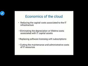 CC- Cloud Computing-BE CSE-IT- Economics of the Cloud