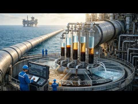 Inside Massive Oil Refineries: How Crude Oil Becomes Gasoline | NextGen Robots