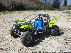 LEGO MOC-1511 AXR 400 Crossbone Buggy (Technic 2014)