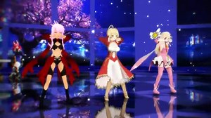 【fate MMD/FGO MMD】迦勒底萌系组的star dash