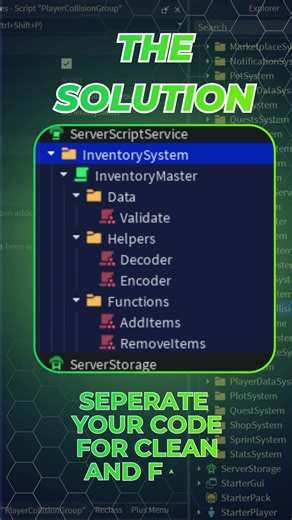 Stop Writing Roblox Scripts Like This!! #coding #gamedev #code #lua #robloxdev #robloxstudio