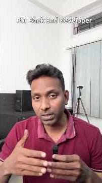 What is ORM ? For back end developer ORM is must to know