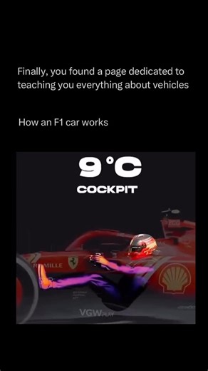 Explaining a car on Instagram: "@ExplainingACar teaches you about Vehicles every single day! ⚙️🧠 This is how an F1 car works 🏎️ • #memes #explore #reels #educational"