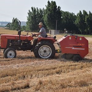 [Hot Item] Farm Equipment Full Automatic Mini Round Hand Hay Baler Machine with Competitive Price