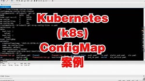 Kubernetes(k8s)-ConfigMap案例