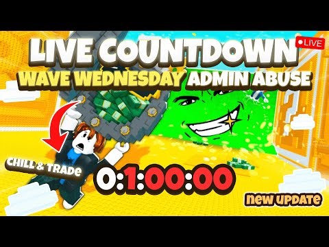 🔴LIVE Escape Tsunami For Brainrot Admin Abuse Countdown!